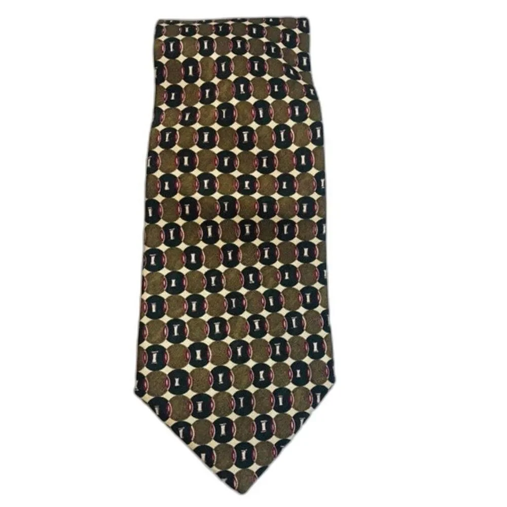 AKA Eddie Bauer Silk Tie Boho Classic